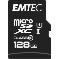 EMTEC Gold microSD 128GB 85MBs - High-Speed Storage for Your Devices | Reliable & Durable Performance - Product Code: 3126170142